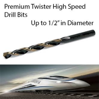 Premium High Speed Steel Drill Bits- All Types