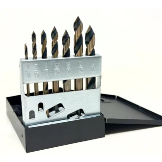 ACRYLI-DRILL SET For Acrylics, Hard Plastics & Carbon Fiber Made in USA