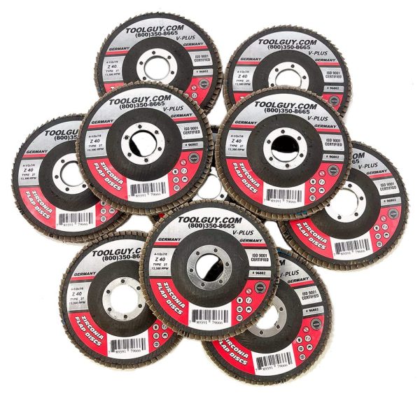 ToolGuy Abrasive flap wheel pack of 10