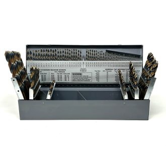 115pc Premium B/G High Speed Jobber Drill Bit Set