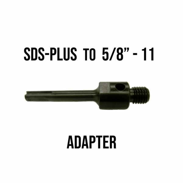 SDS-Plus to 5/8-11 adapter
