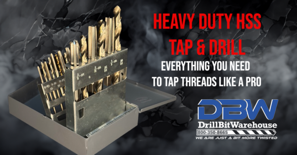 Tap holes and drill kit
