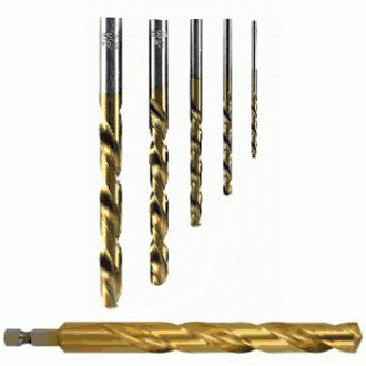 Titanium Drill Bits - For Increased Life