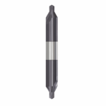 Carbide Center drill bit double ended on white background