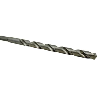 12" HSS Long Boy drill bits with a 9" cutting length, 1/8" to 1". Big sizes have a 1/2" cut-down shank to fit standard chucks.