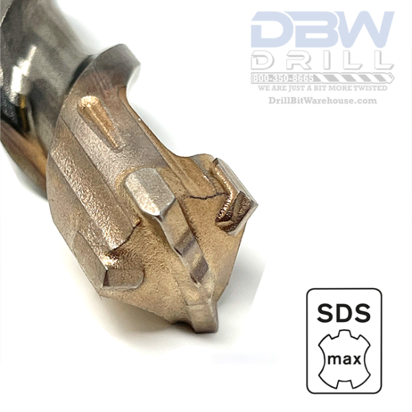 SDS-Max Jet-Head Carbide Tipped