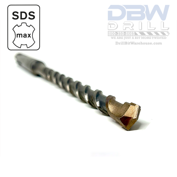 SDS-Max concrete and masonry drill bit bionic tipped
