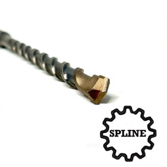 Spline Drive Bionic Masonry Drill bit