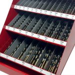 Drill bit retail counter display HSS