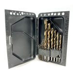 Black & Decker - 18 Piece Bullet Drill Bit Set With Pilot Point Tip Design  - NIP