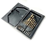 BLACK & DECKER BULLET 13PC COBALT COATED DRILL BIT SET USA MADE (CLOSEOUT)