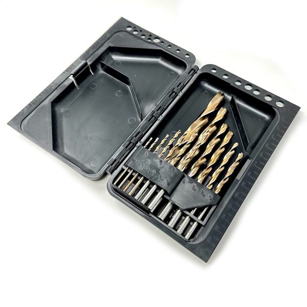 BLACK & DECKER BULLET 13PC COBALT COATED DRILL BIT SET USA MADE (CLOSEOUT)