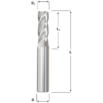 4 flute carbide end mill