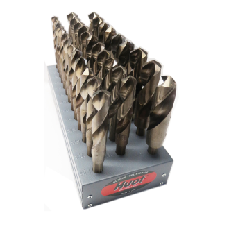 Cobalt 32pc Silver & Deming drill Bit Set