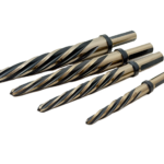 4pc USA made hole expansion reamer set with 3 flat shank