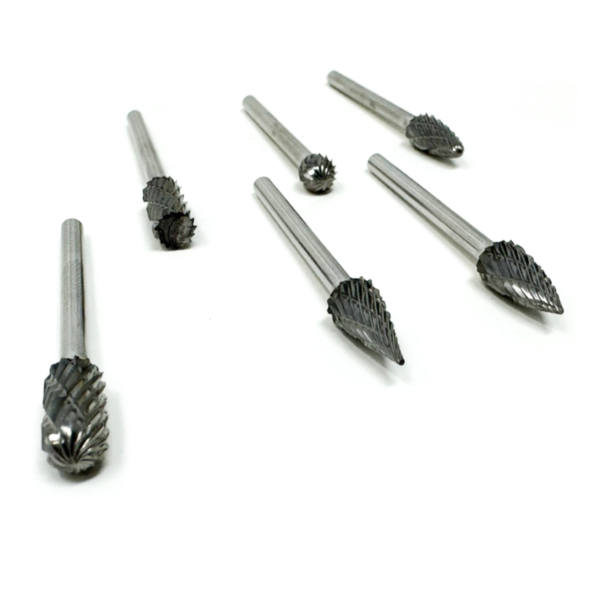 6pc Carbide Rotary Burr Set