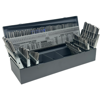 Carbide 115pc Terminator Straight Flute Drill Bit Set