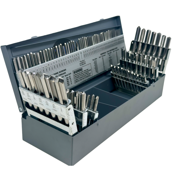 Carbide 115pc Terminator Straight Flute Drill Bit Set