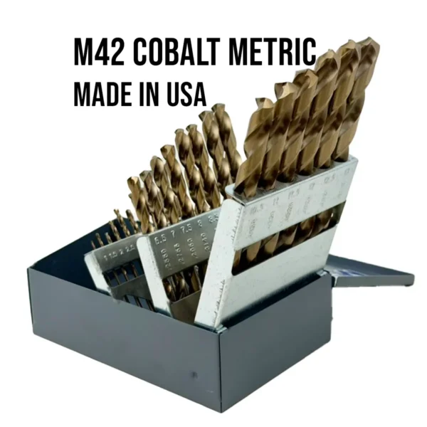 M42 Cobalt metric Drill Bit Set