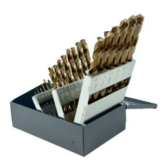 USA Made M42 Cobalt metric Drill Bit Set