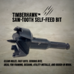 Self Feeding Saw Tooth Drill Bit