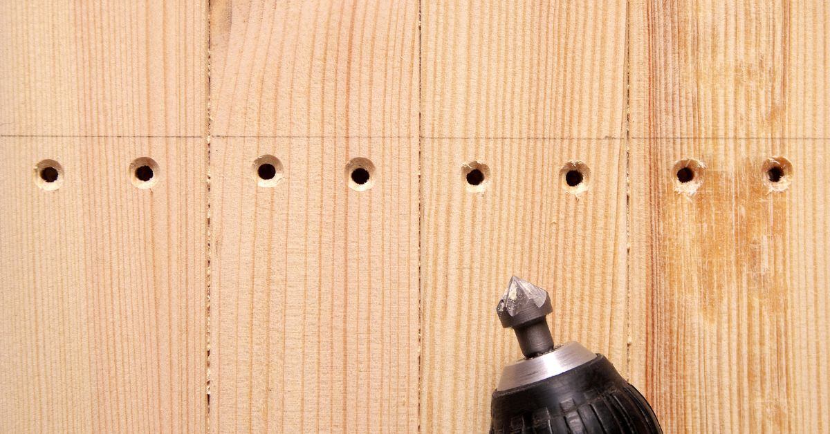 How To Drill Countersink Holes Without Splitting Wood
