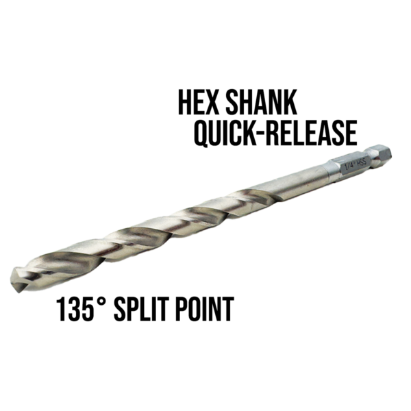 HSS Hex Shank Drill Bit