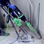 How To Set Up and Operate a Wet Diamond Core Drill