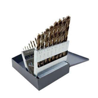 Metric size Cobalt M42 Drill Bit Set