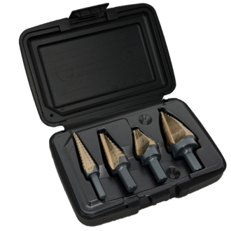 Step Drill Bit Set 4 piece