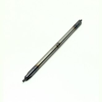 X Series #2 double end 4 inch solid carbide 90 degree combined drill and countersink with AlTiN coating